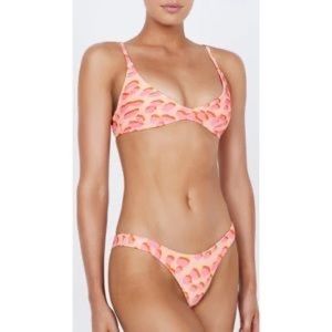 triangle maia cheetah bikini